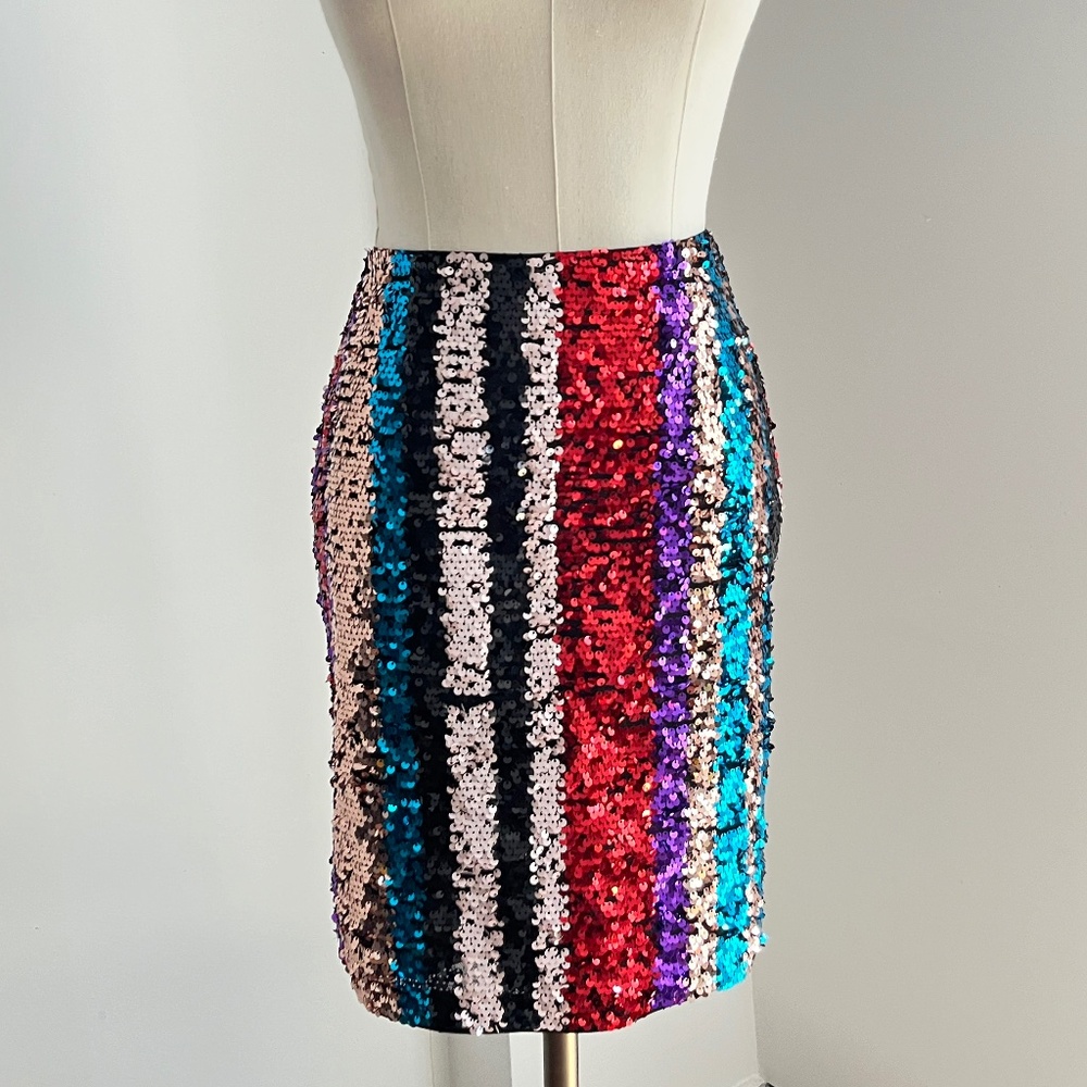 Armani Exchange Sequin Skirt Small